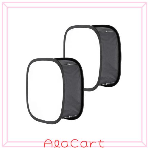 NEEWER 2パックLEDライトパネルソフトボックス 660 480ビデオライト用 外側16.3”x6.5” 内側9.8”x8.7” 折りたたみ式ライトディフューザー