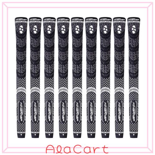 「カッターテープ付き」ゴルフグリップ ゴルフクラブ用パーツ 滑り止め ラバー アイアン用 バックラインなし ミッド/標準サイズ ミニグリ