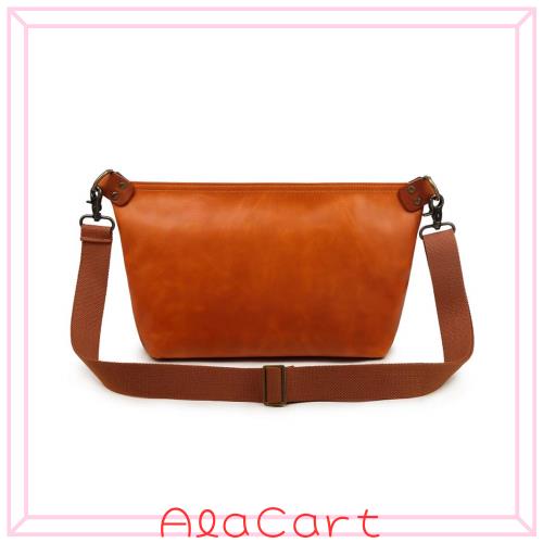 Kimura handmade 斜めがけ ショルダーバッグ バッグ メンズ レザー レディーズ 本革 ファスナー ブランド 人気 小さめ 旅行 011 (TF011)