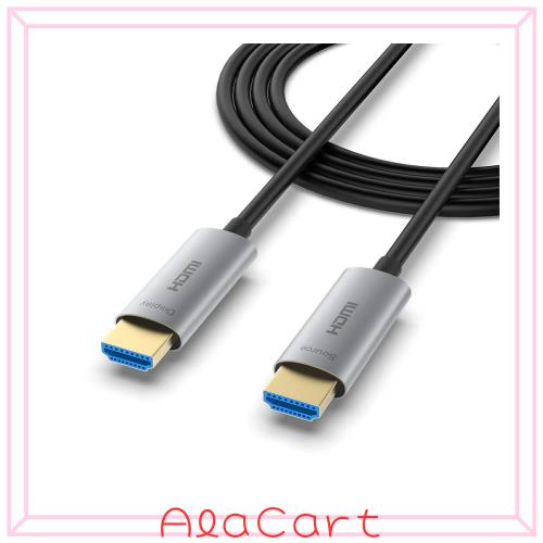 ATZEBE 光ファイバーHDMI ケーブル 25m、プレミアムHDMI 4K ケーブル 60P/4K HDR/Ultra HD/3D/YUV4:4:4/HDCP 2.2/高速18Gbpsをサポート/A