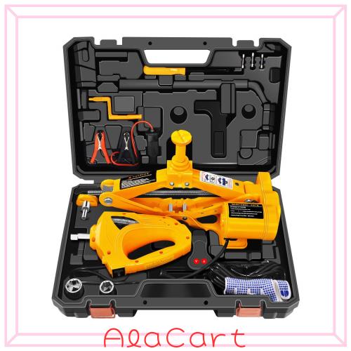 E-HEELP電動ジャッキ 3t 12V SUVとセダンに対応自動車ジャッキ 電動