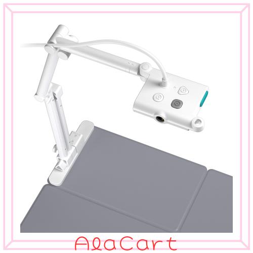 OKIOLABS OKIOCAM T-4K 800万画素 書画カメラ USB A3対応 オンライン授業 個別指導 Web会議 テレワーク 実物投影機 台湾製）