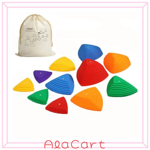 LUDNEE バランスストーン バランスボード 子供用 遊びで子供のバランス感覚と運動能力がアップ 体幹 トレーニング 安全 スポーツ アウトの通販は 8,139円