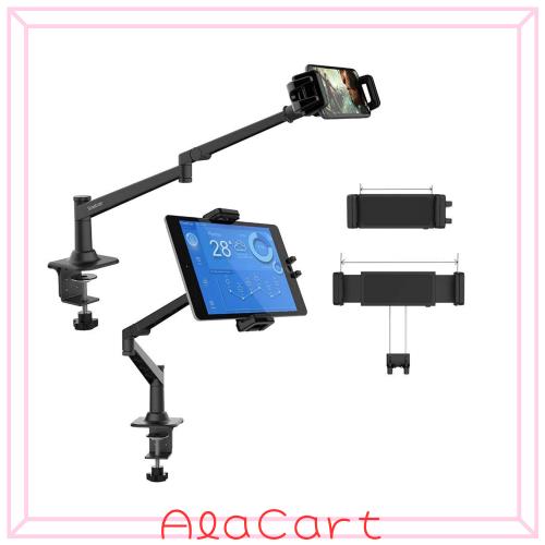 Smatree iPad スタンド 卓上アーム 4.7〜12.9インチ対応 ブラック