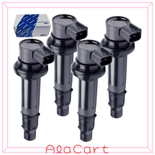 GzYcsFocusqp 4 PCS F6T568 FOR イグニッションコイル ヤマハ 06-14 FZ1 2015 FZS1 09-16 Vmax 1700 02-06 YZF-R1 03-07 R6 06-09 R6S F6