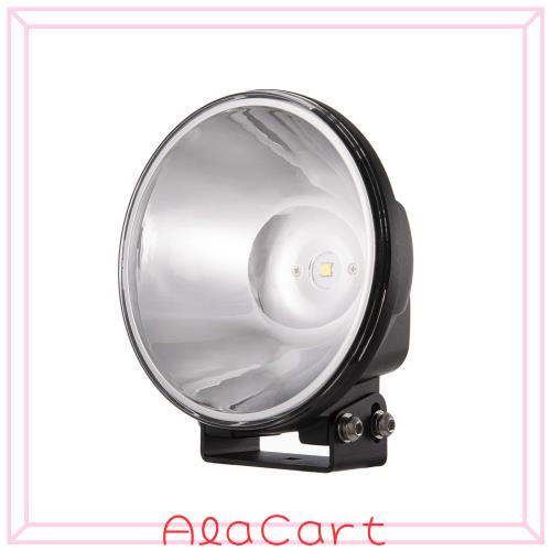 Led投光照明器 探照燈 丸型 50W 5000lm 照らしだす隔たり900m 狭角 オフロード 四輪車 舟・船 漁 雨合羽(12v 24v 兼用)