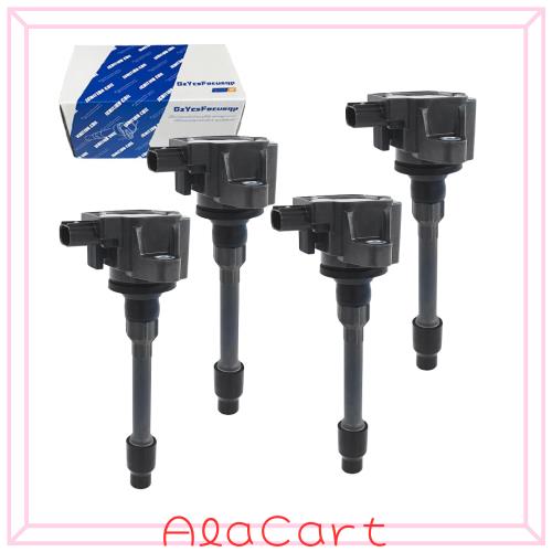 GzYcsFocusqp 4pcs CM11-121 イグニッションコイルパック for ホンダ GK3 GK4 GK5 GK6 GP5 GP6 HR-V フィット ジャズIV 1.3L 1.5L (2015-