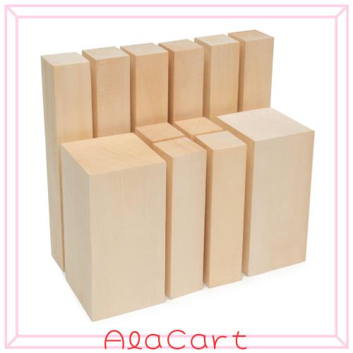 BeaverCraft、BW12バスウッドカービングブロック-ホイットリングウッドカービングブロック-カービング用バスウッド - ホイットリングキッの通販は 5,148円