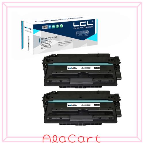 LCL Canon用 キャノン用 042 CRG042 CRG-042 (2パック ブラック) 互換トナーカートリッジ 対応機種:LBP443i/LBP442/LBP441e/LBP441の通販は 8,201円