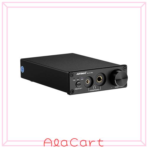 AIYIMA DAC-A5 PROヘッドフォンアンプ 24BIT 192KHz HIFI USB DACデコーダーオーディオインターフェースデジタル光同軸PC USBコンバータ