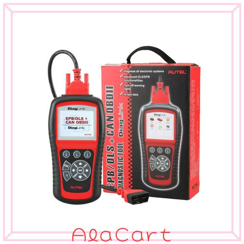 Autel Diaglink OBD2 故障診断機 日本語 全システム診断 ABS SRS エンジン トランスミッション オイルリセット EPB 自動車診断スキャンツ