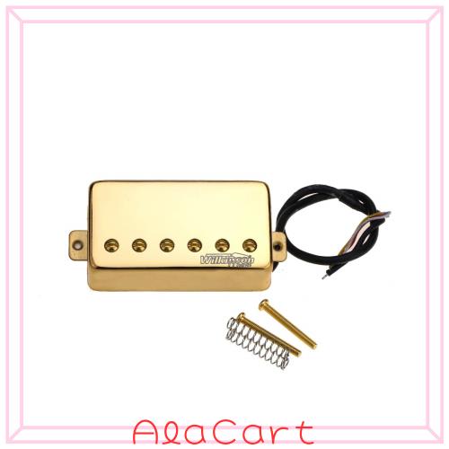 Wilkinsonクラシックトーンセラミック PAFスタイル ハムバッカーピックアップ レスポールスタイルエレクトリックギターブリッジ用、ゴー