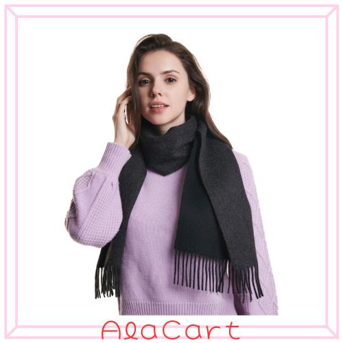 [EURKEA] マフラー ストール レディース カシミヤ カシミア 100% 2色 リバーシブル シンプル バレンタインデー ホワイトデー ギフト プレ