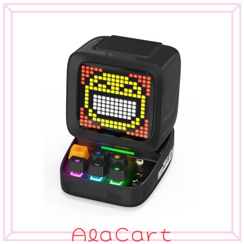 Divoom Ditoo-ProポータブルBluetoothスピーカー3.55インチLEDスクリーンピクセルディスプレイ、DSPワイヤレススピーカーAPPコントロール