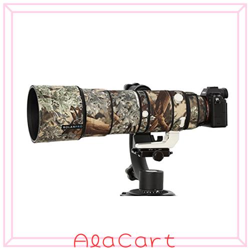 ROLANPRO レンズカバー | 適用ソニー FE 200-600mm F5.6-6.3 G OSS 対応 | 望遠レンズ用カモフラージュカバー | 3層構造保護、防水 | カ