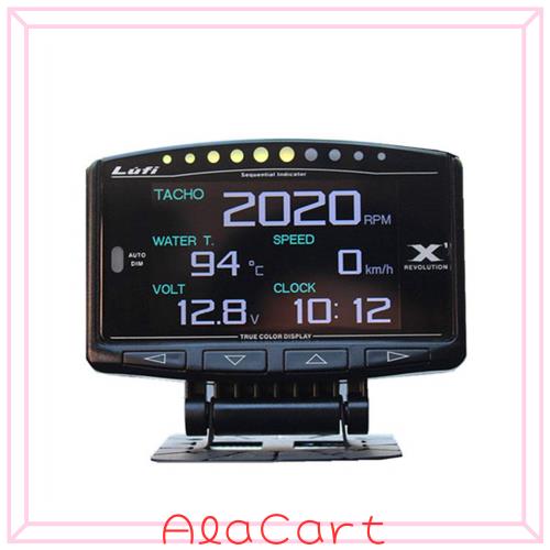 LUFI X1 英語版 OBD 車HUDヘッドアップディスプレイ 最大38種類