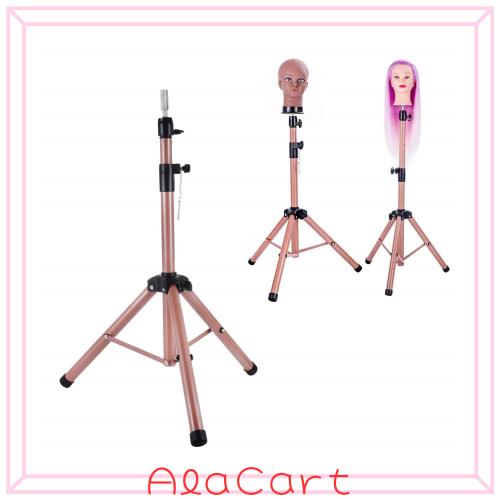 Frcolor アシストウィッグ ウィッグスタンド スタンドクランプ マネキン カットウィッグ ヘア練習用マネキン 三脚タイプ ダー 練習固定 の通販は 5,860円