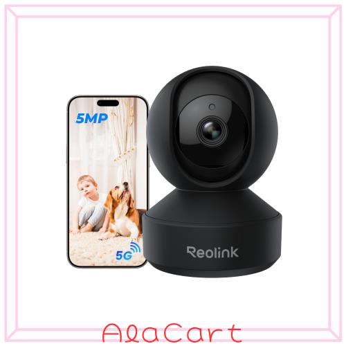 Reolink E1 Pro-B 見守りカメラ 3K 500万画素 2.4/5GHz WiFi 360度自動追尾 ブルー 8,606円