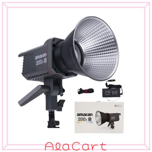 Amaran 200X S 撮影ライト 200W バイカラー2700K-6500K CRI95+ TLCI98+ 45400Luxx@1M アプリ制御可能 9プログラム照明効果 ライト制御一