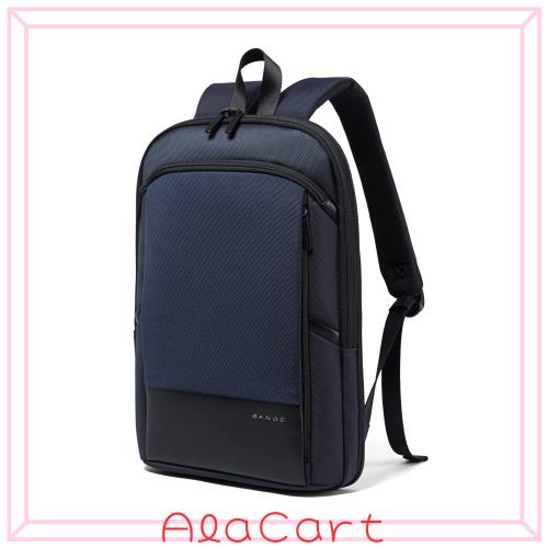 [YESLAU] ビジネスリュック 薄型 軽量 拡張機能 20L リュック バックパック メンズ 大容量 2倍に拡張できる薄型 15.6インチPC 薄い YKKフ