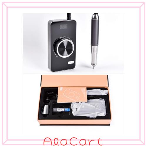 KADS 35000RPM 電動ネイルファイル ネイルドリルマシン USB充電 ジェルネイルのオフなどにも最適 電動ジェルネイルオフ ビット付き 電気の通販は 9,534円