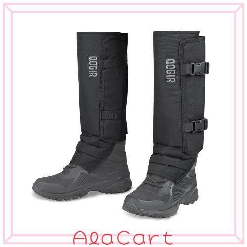 QOGIR 狩猟用スネークゲートル：耐久性のあるスネークガード、男性と女性用のスネークゲートルレギンス、下肢のヘビの咬みつき防止、サイ