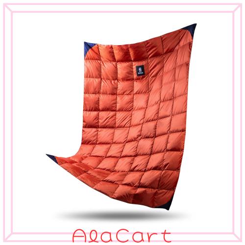 OneTigris ダウンブランケット 195cm？135cm マルチブランケット 防寒 キャンプ アウトドア ひざ掛け 掛け布団 車中泊 超軽量 テント用キ