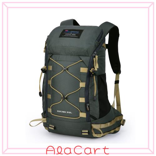 マウンテントップ(Mountaintop) 登山用リュック 35L 軽量 ハイキングバックパック 機内持ち込み 防水 アウトドア リュックサック 大容量