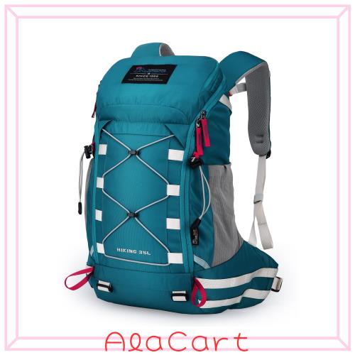 マウンテントップ(Mountaintop) 登山用リュック 35L 軽量 ハイキングバックパック 機内持ち込み 防水 アウトドア リュックサック 大容量