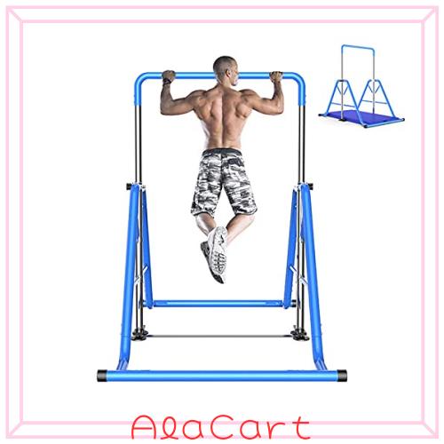 HONSAN 鉄棒 体操 逆上がり ぶら下がり鉄棒 室内 折りたたみ式 てつぼう フィットネス 家庭用 折り畳み式のプルアップ スポーツ用品 耐荷