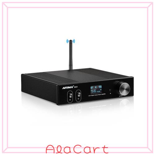 AIYIMA D03 Bluetooth5.0 パワーアンプ 150W * 2 HIFI2.1デジタルアンプ ACC、SBC、aptX、aptX-LL、APTX-HDをサポート ホームオーディオ