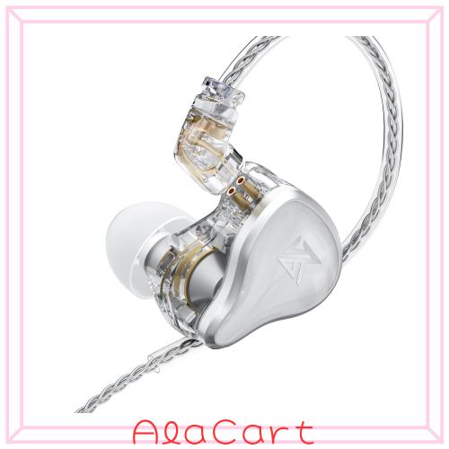 ゲーミングイヤホン マイク付き イヤホン 有線 メタルヘッドセット7BAs + 1DDsハイブリッド16ドライバーHiFiベースイヤフォン（イヤーモ