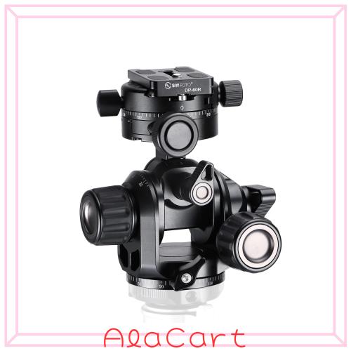SWFOTO GH-PRO+ ギア雲台 アルカスイス 3方向独立調節 3way雲台