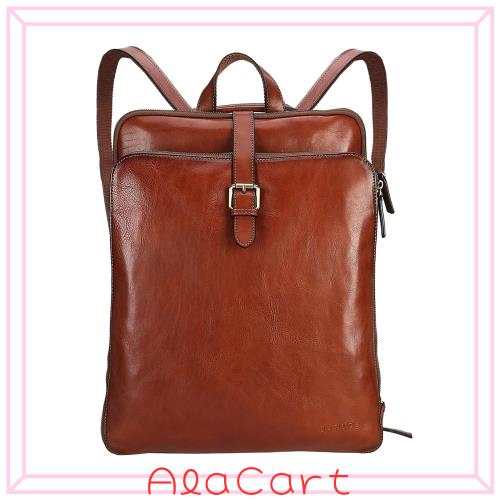 [バンニュス] 本革 リュック レディース リュックバッグ 旅行 リュックサック バックパック 通学 トラブバッグ イ タリア レザー 14イン