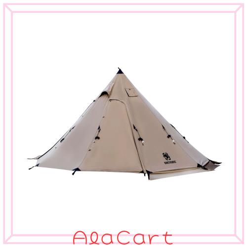 OneTigris Northgaze ポリコットンTC ワンポール テント ブラ