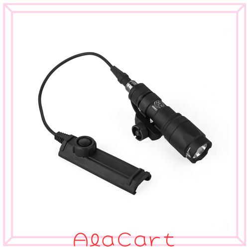WADSN シュアファイア M300A タイプ スカウトライト フラッシュライト デュアルスイッチ付 20mmレール対応 600ルーメン サバゲー タクテ