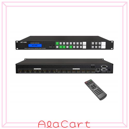 MT-VIKI 8x8 HDMIマトリックススイッチャー 4K@30Hz ラックマウント対応