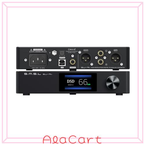 S.M.S.L SU-9n ES9038PRO Bluetooth5.0 ハイレゾ オーディオ DAC PCM768kHz 32Bit DSD512 XMOS XU208 LDAC デコーダー