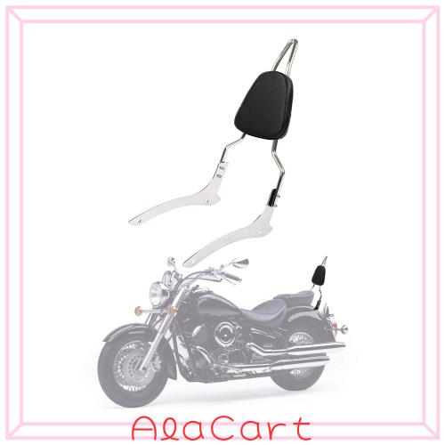 バイク用 シーシーバー リアキャリア付き タンデムバー 背もたれ バックレスト ヤマハ V-Star XVS 1100 Classic 2000-2006 2007 2008 200