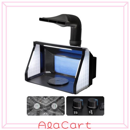 urlife 塗装ブース スプレーブース LED照明ライト 2基パワフ