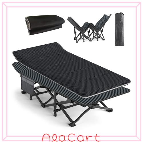 ATORPOK 簡易ベッド コット 折り畳み式ベッド 折りたたみベッド こっと アウトドアベッド 耐荷重200kg キャンプベッド キャンプベッド 防の通販は 6,755円