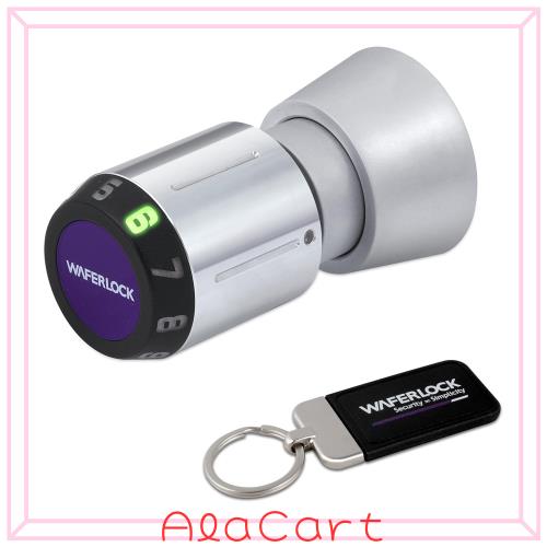 WAFERLOCK (ウェハーロック)C160・スマートロック・シリンダー錠・ピッキング対策・対応扉厚：30-45ｍｍ・後付け・IP68防水防塵・補助錠