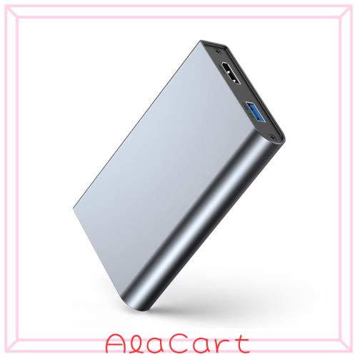 キャプチャーボード HDMI 4K パススルー対応 USB3.0 1080P 60FPS ゲームキャプチャー ビデオキャプチャー 外付け ライブ配信用 ゲーム録