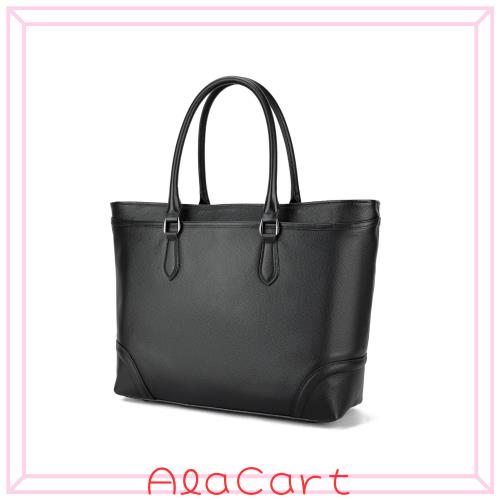 Kimura handmade トートバック メンズ 大容量 ビジネス レザー多機能 ファスナー 本革 ブランド 通勤 男性用 トート 大型 人気 a4 LZ015