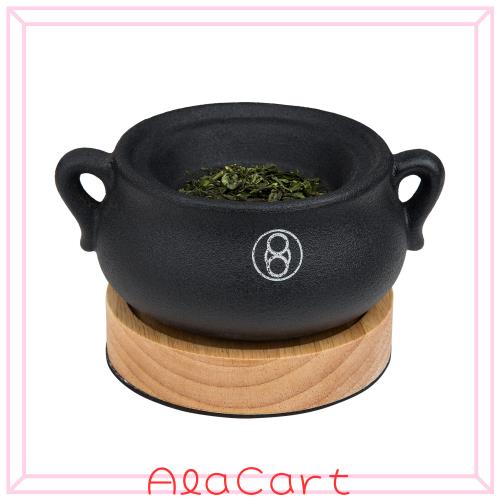 職人手作り 菩提ダモ 達摩 香炉台 開運置物 陶磁器 香を立てる 【公式