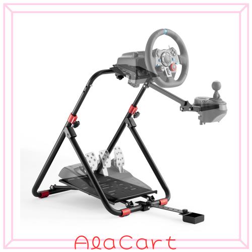 DIWANGUS レーシングホイールスタンド 折りたたみ 省スーベス ハンコン