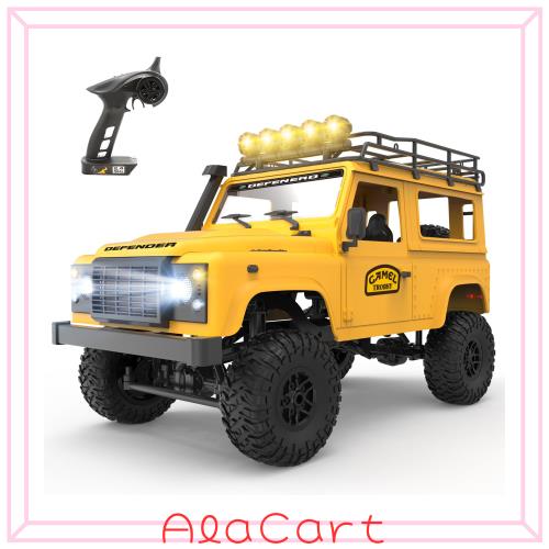 DEERC ラジコン クローラー アップグレード版 ラジコンカー オフロード 4WD 1/12 独立懸架 操作時間100分 RCカー 大人向け 子供 ドームラの通販は