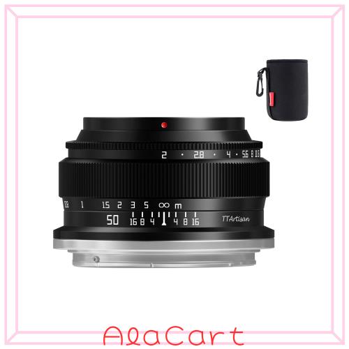 TTartisan 50mm F2 フルサイズ マニュアルフォーカスレンズ ソニーEマウントカメラ対応 A7 A7II A7III A7R A7RII A7RIII A7RIV A7S A7SII