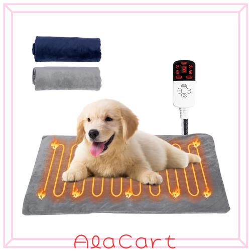 PETTOM ペット用ホットカーペット ペット用 ペットヒーター 60*90cm 9段温度調節 4段タイマー機能 犬 猫 小動物用ヒーターマット ペットの通販は 5,300円