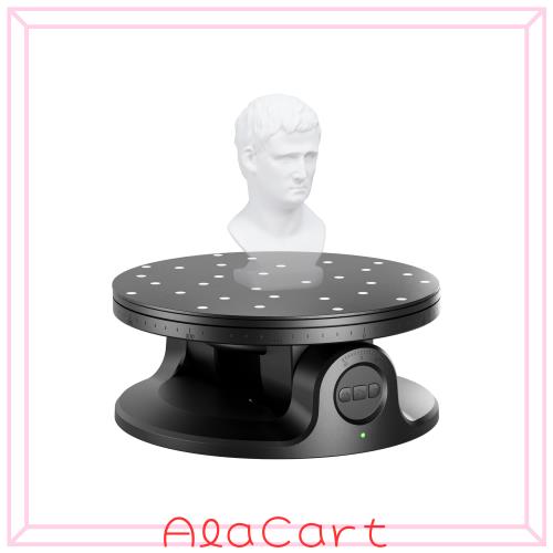 Revopoint 2軸ターンテーブル 「Revopoint 3Dスキャナー用」 A230 回転台 水平360° 垂直±30° Bluetooth接続 3Dスキャン補助 3Dスキャ